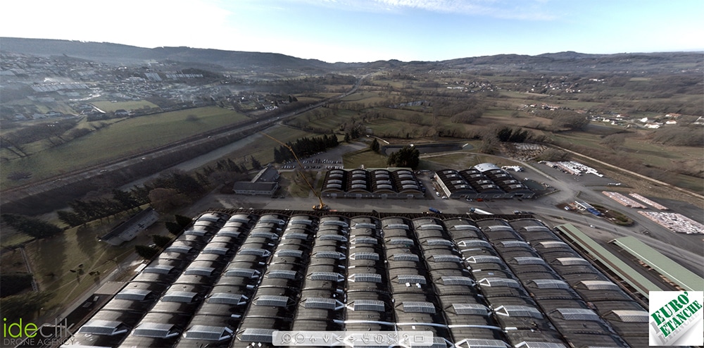 drone photo 360 visite virtuelle vendee Visite virtuelle EURO ETANCHE
