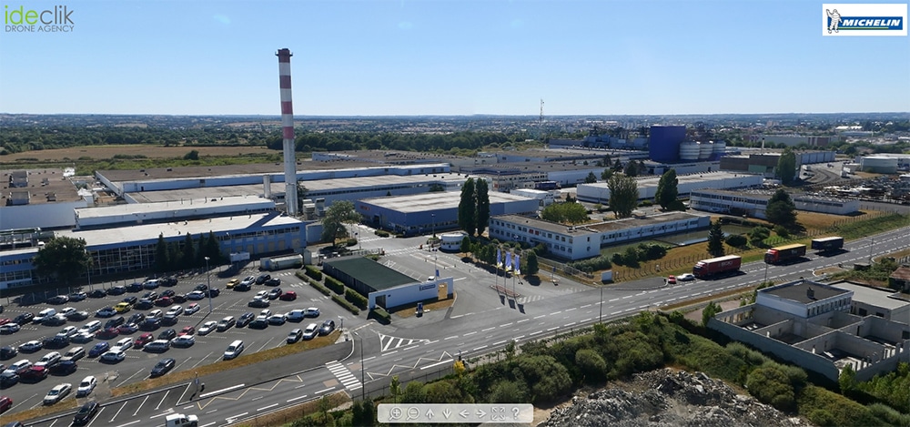 drone vendee visite panoramique aérienne Visite virtuelle PORT ROSKOFF